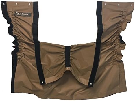 RV WindSkirt 48 inches by 48 inches Beige Skirt Panel (25 inch Open Center Area)