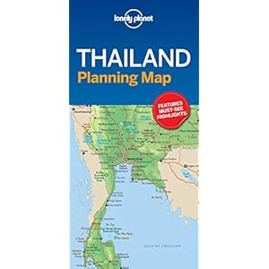 Thailand Planning Map – 1ed – Anglais Landkaart – Gevouwen Kaart, 30 augustus 2018