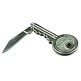 Zjskin(TM) Key Shaped Folding Pocket Knife- 3.6