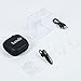 kendir Bluetooth Headset, V4.1 Wireless Bluetooth Earpiece Lightweight 8H Playtime Hands-Free Earpiece with Mic Noise Cancelling,Carrying Case, for Driving Running Cooking Gym (Black)