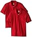 Hanes mens Short-sleeve Jersey Pocket (Pack of 2) polo shirts, Deep Red, X-Large US