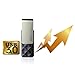 Silicon Power 8GB Blaze B30 USB 3.0 Swivel Flash Drive, Black (SP008GBUF3B30V1K)