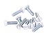 Gardner Bender 14-WPW Flat Head Wall Plate Screw Kit, White