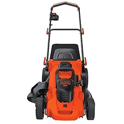Alternative view of BLACK+DECKER 40V MAX Lithium Ion Lawn Mower and Bare Sweeper + String Trimmer