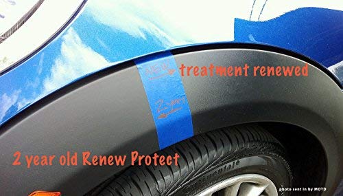 SATN • PERMANENT PROTECTANT - Restorer Plastic and Vinyl, Renew Color, Prevents Tire Dry Rot - Weatherproof, UV Block, Dry-Seal - 8oz Kit