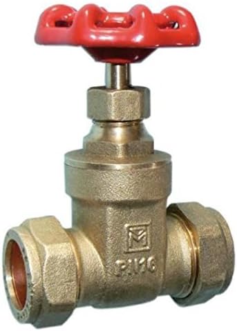 15mm DZR Lockshield Gate Valve