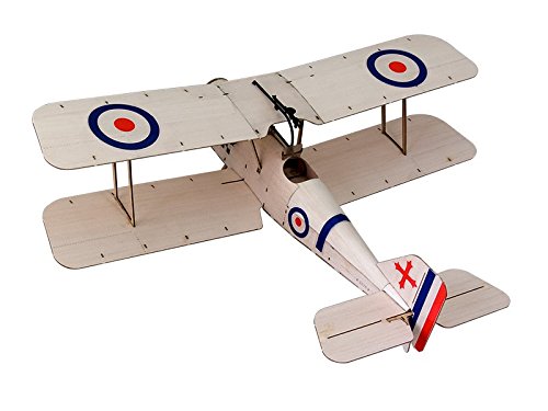 RC Airplane 3CH Radio Remote Controlled Electronic Aircraft Mini Balsa Wood Indoor Plane Model Wingspan 378mm SE5A kit
