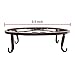 ZUYEE Plant Stand Indoor Outdoor Wrought Iron Planter Trivet Stand Sturdy Flower Pot Supporting Olde Metal/Iron Art, 9.5 inch, Flowerpot Holder for Garden Studios Pack of 3