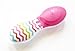 Beyond Optics Pink Zig Zag Pattern Contact Lens case Holder Travel Edition Bright Colored Case Letters Marked R and L Individually packed