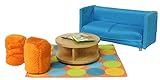 Lundby Smaland Dollhouse Sofa Bed Set