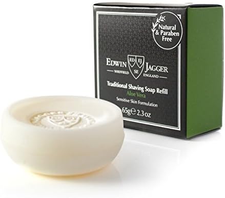 Edwin Jagger Aloe Vera Natural Traditional Shaving Soap Refill