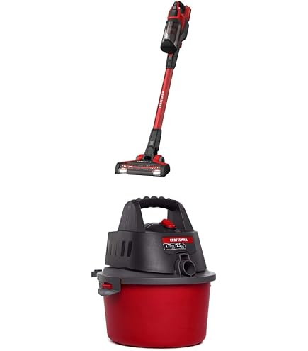 Amazon.com - CRAFTSMAN V20 Cordless Stick Vacuum Kit with Portable