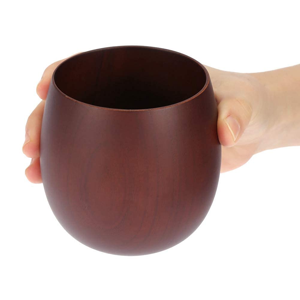 Wooden Drinking Cup,Wooden Cup,2.8×2.8×3.1inch Japanese Style Tea Cup,Beer,Coffee Mug,Wooden Mug Beer Milk Cup Coffee Mug Wood Drinking Cup for Coffee Beer Tea Juice Milk