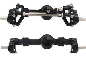CNC Aluminum Front & Rear Axle for MN 1/12 MN90 MN91 MN96 MN98 MN99 MN99S MN40 MN45 FJ45 D90 D91 D99 D99S RC Crawler Upgrades