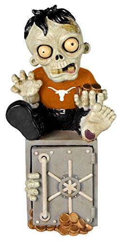 Texas Longhorns Zombie Figurine Bank