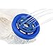 HYDDNice Hand Throw Fishing Cast Net 4ft/6ft/8ft/10ft/12ft Radius Saltwater Fishing Net for Bait Trap Fish