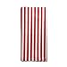 JInSEY 3 Pack Red White Stripe Print Tablecloths 54