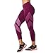STRONG by Zumba Women's High Waisted Shaping Athletic Performance Cropped Workout Leggings with Compression