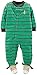 Carter's Little Boys' Striped Art Footie (Toddler/Kid) - Moose
