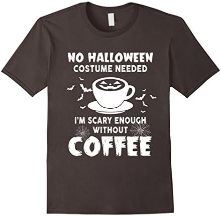 Mens Halloween custome needed funny shirt 2XL Asphalt