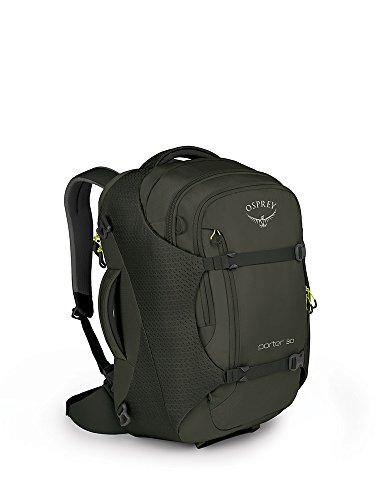 Osprey Packs Porter 30 Travel Backpack, Castle Grey, One Size