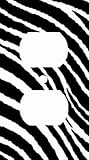 Wavy Zebra Skin Stripe Print Outlet Cover
