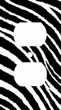 Wavy Zebra Skin Stripe Print Outlet Cover