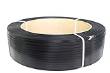 PAC Strapping 48H.50.2172 Polypropylene Heavy Duty Hand Grade Strapping, 7,200' Length, 1/2" Width, Black