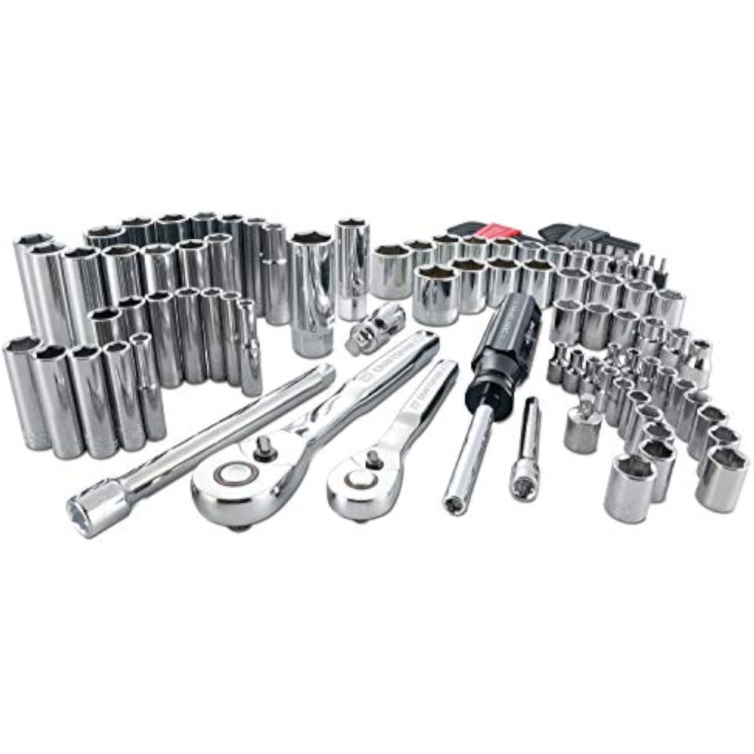 CRAFTSMAN Socket Set, 1/4-Inch & 3/8-Inch Drive, Standard and CRAFTSMAN Socket Set, 1/4-Inch & 3/8-Inch Drive, Standard and