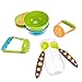 Mash & Serve Baby Bowl Set with Toddler Training Spoon & Fork Also Comes with A Travel Case - Makes A Great Gift