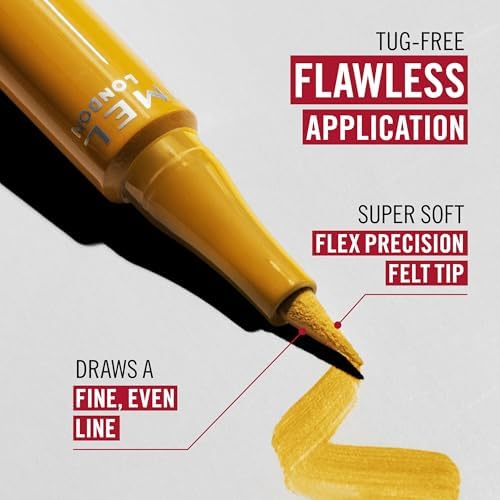 - Eyeliner Wonder'Ink - Waterproof - Longue tenue - Mate - Application facile - Noir ( 01 Black) - 1 ml (0.03 FL OZ)