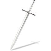 HERSAUL Letter Opener Envelope Slitter Mail Opener Tool Sword Letter Opener Vintage Decorative Letter Opener Knife Desks Decoration Silver Ergonomic Grip Handle Office Mail Supplies