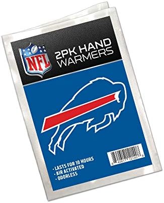 Worthy Promo NFL Winter Hand Warmers 20-Pack (10 Pair). Long Lasting 10-Hour Warmth, Air Activated, Odorless. Gifts for Men, Women. Tailgating Accessories, Stocking Stuffers.