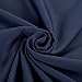Deconovo Grommet Window Curtain Blackout Curtain for Nursery Room 52 Inch by 84 Inch Navy Blue 1 Panel