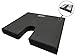 ERGO21 LiquiCell Coccyx Seat Cushion, Aid for Tailbone Pain Relief, Sciatica Pain, Back Support | Donut Like Butt Pillow for Long Hours Sitting at Home/Office Chair (18