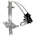 AutoandArt Brock Replacement Passenger Rear Power Window Regulator with Lift Motor Assembly Compatible with 98-02 Regal Century Intrigue 10334398