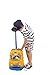 J World New York School Bus Kids' Rolling Backpack