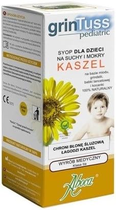 GrinTuss Pediatric syrop 128g, 128 g (Pack of 1)
