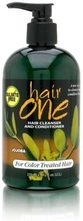 Hair One Cleanser And Conditioner For Color Treated Hair Sulfate Free 355Ml by Hair One