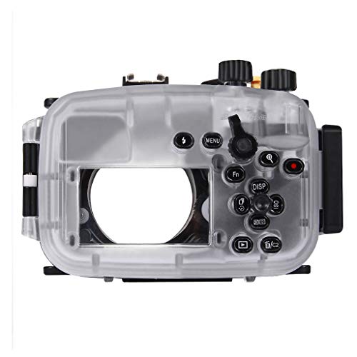 Uplord 40m Underwater Swimming Diving Waterproof Camera Case Diving Protective Housing Shell for Sony A6300,Diving Shell+O Seal+Cleaning Cloth+Hand Strap - Thumbnail 2