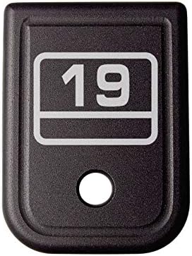 Magazine Base Plate for Glock 9mm .357 .40 .45GAP Black NDZ - G Model 19