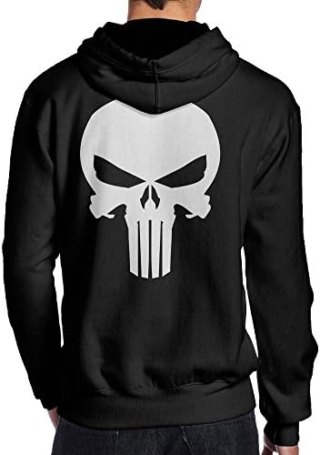 Men Punisher Skull Cute Pullover