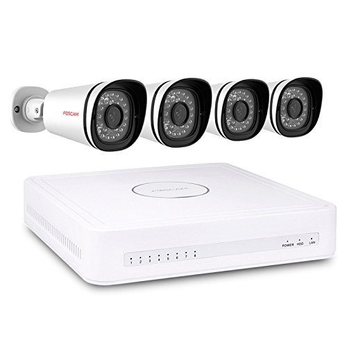 title=Foscam FN7108E-B4-2T Wired 8channels video surveillance kit- video surveillance
