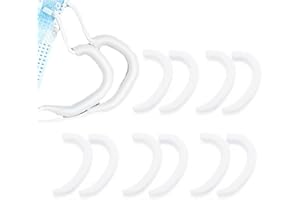 10 Pcs Silicone Ear Protector Caps, Anti Slip Mask Ear Grips Hook, Prevent Earaches and Reduce Pressure Marks for Kids Adults