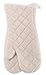 Bestjoy Terry Cloth Oven Mitts Heat Resistant to 482° F 15 Inch 100% Cotton Set of 2