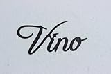 Vino Word Metal Wall Art Kitchen Home Decor