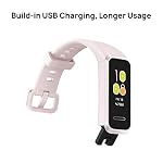 HUAWEI Band 4 Smart Band, Fitness Activities Tracker with 0.96" Color Screen, 24/7 Continuous Heart Rate Monitor, Sleep Tracking, 5ATM Waterproof, up to 6 Days of Usage Time, Sakura Pink - Image 4