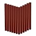 Glue Gun Sealing Wax Sticks, Yoption 12 Pcs No Cord Wicks Cylindrical Fire Manuscript Sealing Wax for Glue Gun (Dark Red#1)