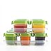 OXO Tot Baby Blocks Freezer Storage Containers 4-Ounce, Set of 8, Clear
