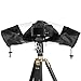 Neewer Pro Camera Rain Cover Shield Coat Protector Sleeve Dust-Proof Waterproof Nylon Rainwear for Large Canon, Nikon, Sony, Pentax, Sigma, Tamron and Other DSLR Cameras (Black)